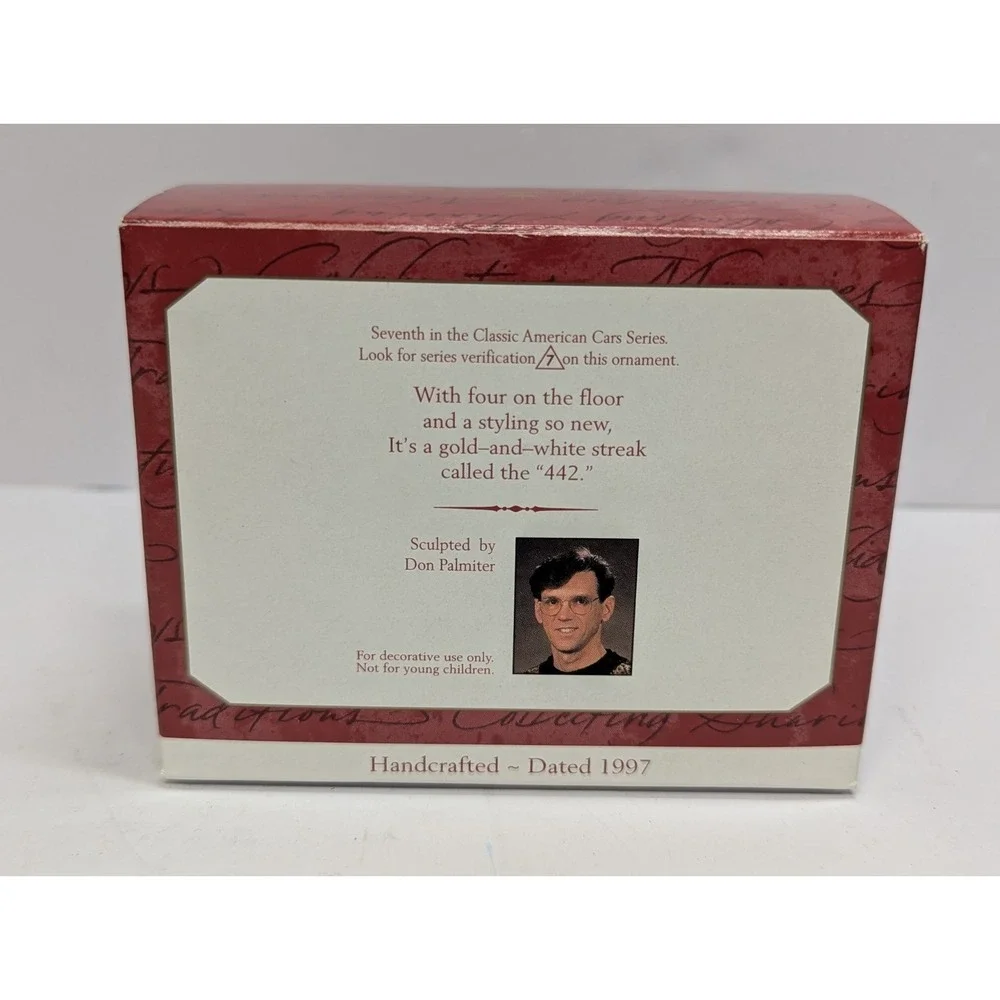 Hallmark Keepsake 1969 Hurst Oldsmobile 442 - Classic American Cars #7 1997